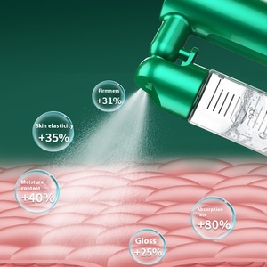 Pulvérisateur facial portable haute pression alimenté par USB en plastique, instrument de beauté domestique portatif, injection d'oxygène à bulles <span class=keywords><strong>nano</strong></span> - Product Image 2