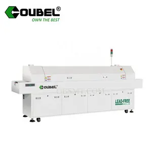 Mesin las komponen SMD Oven Reflow SMD udara panas untuk jalur SMT