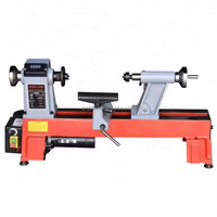 Tour à bois horizontal automatique miniature d'occasion JT avec commande DSP portable, moteur 220V/380V, garantie 2 ans, facile à utiliser