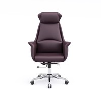 Chaise de bureau ergonomique contemporaine, dossier pivotant et élévateur, chaise de réunion confortable en tissu pour la maison d'affaires extensible