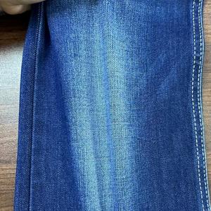 Tela Vaquera Cruda Azul Índigo de Sarga Elástica Personalizada Lizhi XH9012W-3A de 11 oz, Rollo por Yarda para Chalecos y Trajes Vaqueros - Product Image 5