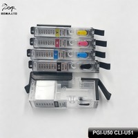 BOMA - 5 Farben PGI-450 CLl-451 Leere Tintenpatronen für Canon MG6440 MG6640 MG7140 MG7540 IP7240 MX924 IX6540 IX6840 IP8740