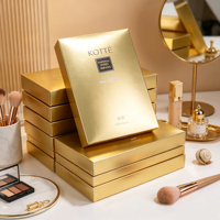 Boîte en papier de luxe personnalisée OEM/ODM avec revêtement UV sélectif pour emballage cosmétique