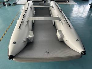 เรือคาตามารันเป่าลม REACHSEA CAT380 ขนาด 380 ซม. <span class=keywords><strong>สี</strong></span><span class=keywords><strong>ดำ</strong></span>และสีเทาอ่อน - Product Image 2