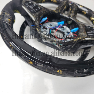 พวงมาลัยคาร์บอนฟอร์จ Alcantara LED สำหรับ BMW G20 G30 G01 ซีรีส์ 3 ซีรีส์ 5 จากโรงงาน - Product Image 3