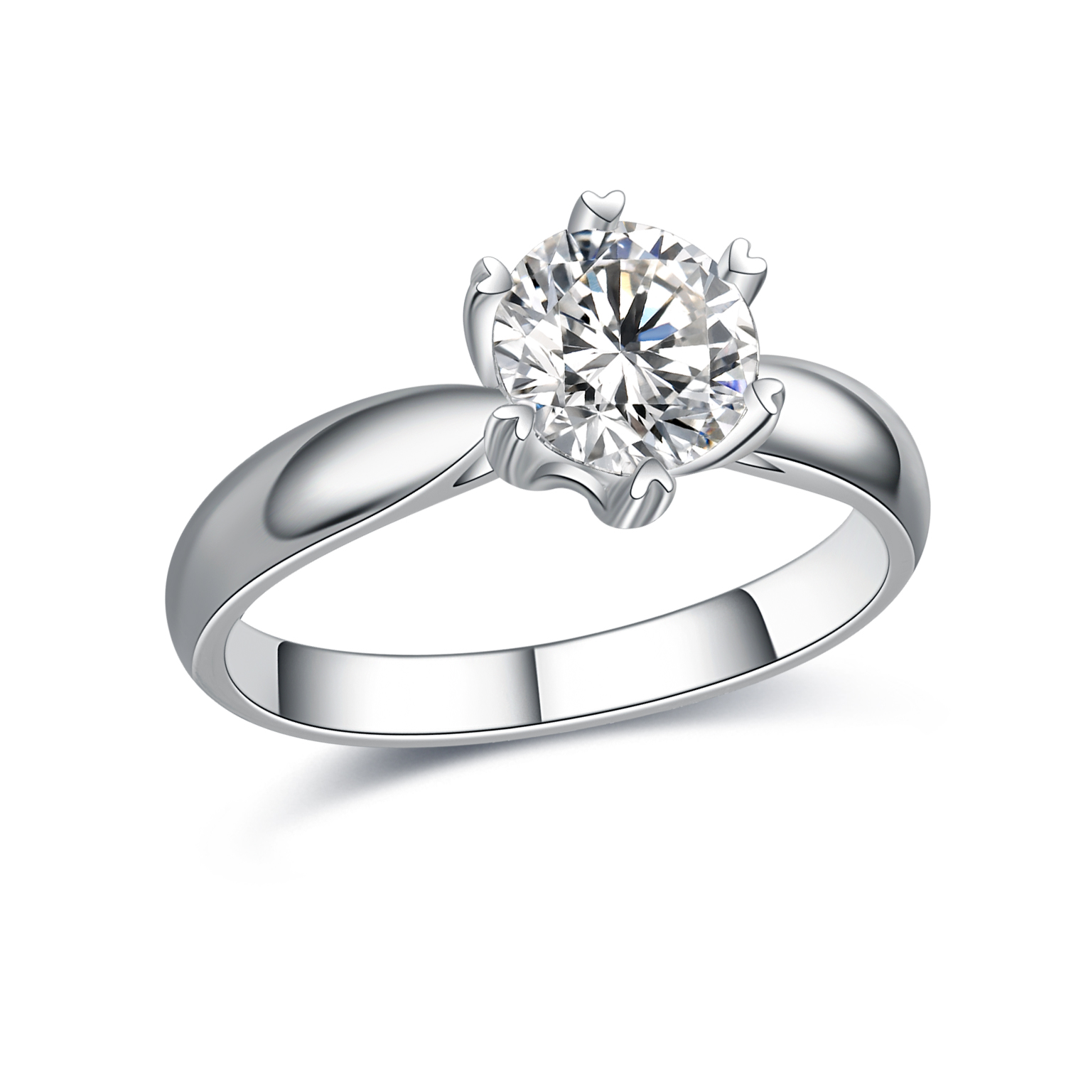 Or blanc 14K