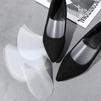 Arbre à chaussures unisexe en plastique transparent, 20 pièces, chaussures de sport en cuir, protège-plis, civière flexible