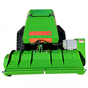 Débroussailleuse électrique télécommandée entièrement automatique sur chenilles 72V 4000W 196 Cc, type mini-moto à essence rechargeable, 1 mètre 4000 Watts - Product Image 4