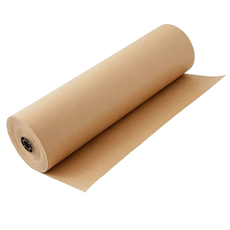 リサイクル可能なカスタムサイズの包装ティッシュペーパーギフト包装ブラウンクラフト紙ロール紙袋用
