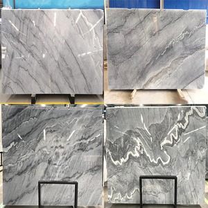 Luxus Naturstein Bruce Grau Marmorplatten für Küchen arbeits platte Wand paneel Dekor Villa Treppe Bodenfliesen Home Project