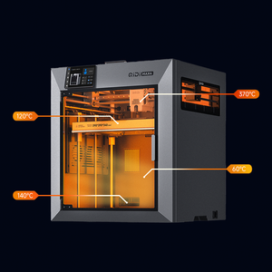 QIDI Max4 3D Printer, Desktop-sized Large Print, 390*390*340mm, with Automatic Leveling.