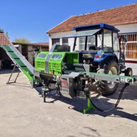 Scie hydraulique montée sur tracteur à 3 points, alimentée par prise de force, capacité 480 mm, pour la préparation du bois de chauffage, broyeur de bois, fendeuse de bûches