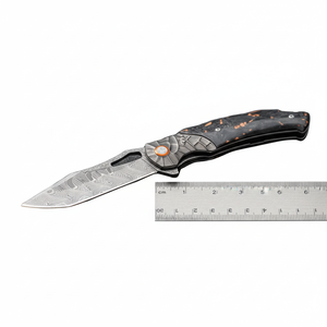 Coltello Pieghevole da Tasca di Alta Qualità 7cr17MOV con Manico in Legno per Sopravvivenza e Uso Quotidiano all'Aperto - Product Image 1