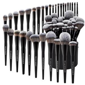 19/32pcs Schwarze Farbe Make-up Pinsel Set Blending Make-up Luxus Private Label Custom ized Logo Foundation Lidschatten - Product Image 1