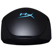 Souris de jeu Hyper X Pulsefire Core RGB filaire USB avec capteur optique rechargeable ergonomique pour les deux mains, 7 boutons, logiciel