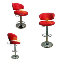 Tabouret de Bar pivotant avec repose-pieds en métal Durable, Base à 4 pieds, Machine à sous, tabouret de Bar de jeu, Roulette, Poker, chaise de Casino