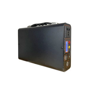Station d'alimentation portable 300W, batterie au lithium 167WH avec lumière LED, prise AC pour le camping en plein air et les voyages - Product Image 1