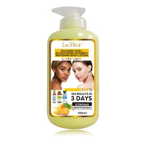 Lotion corporelle au glutathion <span class=keywords><strong>la</strong></span> plus vendue <span class=keywords><strong>500</strong></span> <span class=keywords><strong>ml</strong></span> Crème nourrissante pour le visage raffermissante éclaircissante hydratante pour <span class=keywords><strong>la</strong></span> peau - Product Image 1