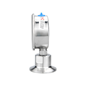 Manomètre à diaphragme YTP60BF en acier inoxydable, type à pince, 50,5 38 mm, applications alimentaires - Product Image 2