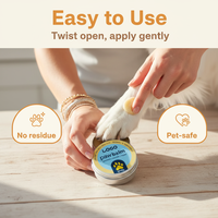 Baume Apaisant Naturel pour Chiens en Emballage Plastique Écologique – Soulage les Démangeaisons Allergiques et Hydrate la Peau Sèche (Vente en Gros)