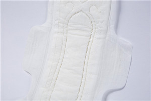 Material de algodón orgánico no tejido de alta calidad para mujer y mujer toalla sanitaria compresa menstrual - Product Image 5