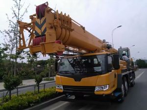 Qy50kd 50 טון הידראולי מנופי משאית ניידת בניית משאבת מנוע הילוכים-ליבה בשוק אלג 'ריה - Product Image 5