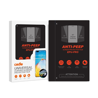 Film de protection d'écran EPU mat anti-espion en TPU hydrogel en rouleau, auto-réparant pour machine de découpe - Vente en gros