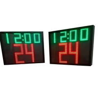 Minuteur de tir numérique portable filaire/sans fil pour basketball, 24 secondes, prix d'usine