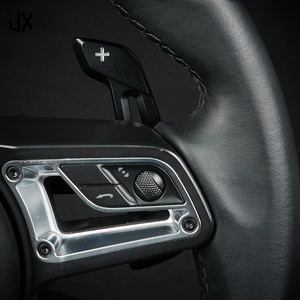 Pour <span class=keywords><strong>Porsche</strong></span> <span class=keywords><strong>GT3</strong></span> <span class=keywords><strong>RS</strong></span> 991.2 palettes de changement de vitesse magnétiques en Fiber de carbone véritable volant étendre le remplacement des choix de palette de manette de vitesse - Product Image 3