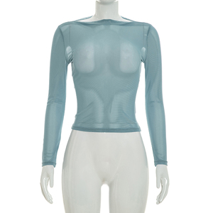 Ensemble décontracté pour femmes Viviblook D26ST167, haut en maille sexy à manches longues, pantalon skinny, ensemble deux pièces de couleur unie - Product Image 5