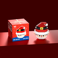 9049-9098 Père Noël Bonhomme de neige Sapin de Noël Élan en plastique ABS 100+ pièces Blocs de construction éducatifs DIY Briques Jouets Cadeaux pour