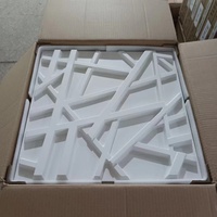 Panneaux muraux décoratifs 3D en PVC gaufré, imperméables, géométriques modernes, pour hôtels, revêtements muraux intérieurs, affiches et panneaux de décoration