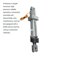 Cylindre hydraulique multi-étages à double effet personnalisé pour machine de descente et excavatrice