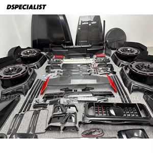 Kit carrosserie de style R W463 G63 en fibre de carbone sèche pour W463 G500 <span class=keywords><strong>G55</strong></span> AMG G63 G-Wagon Spoiler de capot 2002-2018 - Product Image 3