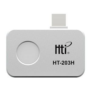 กล้องถ่ายภาพความร้อน HTI HT-203H 256*192 สำหรับตรวจจับข้อบกพร่องของอุปกรณ์ กล้องถ่ายภาพความร้อนแบบ Android Type-C 25Hz กล้องถ่ายภาพความร้อนแบบพกพา HT-2 - Product Image 1