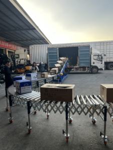 Geautomatiseerde Vrachtwagenlaadsystemen 50Kg Bagagelading En Flexibele Roltransportband - Product Image 6