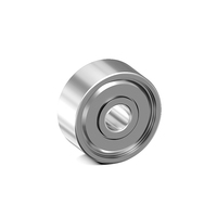 Mini-roulement 602 2x7x3mm en acier au carbone, jeu C3, à billes à gorge profonde pour instruments de précision
