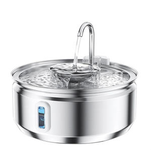 <span class=keywords><strong>Bebedero</strong></span> para Gatos Estilo <span class=keywords><strong>Grifo</strong></span>, Nuevo Modelo, Acero Inoxidable, Dispensador Automático Ecológico - Product Image 1