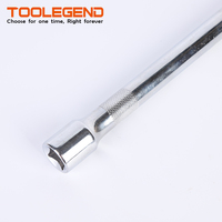 Outil à main professionnel personnalisé au chrome vanadium 3/8 "ensemble de barres d'extension de clé à douille pour la réparation