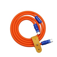 Câble de charge rapide USB Type-C vers Type-C 3A certifié MFI PD240W avec conducteur en silicone et métal pour iPhone 13-17 et appareils Android (en boîte)