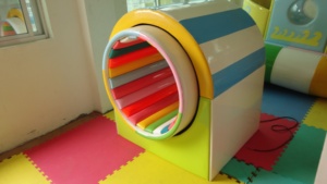Aire de jeux intérieure sur le thème du <span class=keywords><strong>clown</strong></span> de cirque, château gonflable pour enfants avec toboggan et piscine <span class=keywords><strong>à</strong></span> balles - Product Image 3