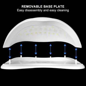 Lampe à ongles électrique UV LED en gros pour le séchage rapide du gel, avec capteur tactile/infrarouge, garantie 1 an, multi-tension, certifiée CE - Product Image 4