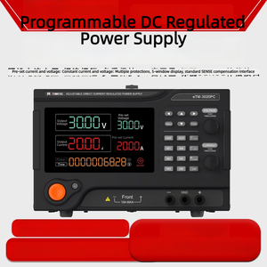 Alimentation électrique régulée CC industrielle eTOMMENS, réglable, avec affichage numérique programmable pour placage, test d'âge, équipement <span class=keywords><strong>de</strong></span> laboratoire - Product Image 2