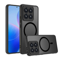 Étui de téléphone magnétique à effet peau POCO X8 Pro DIY pour Redmi Note15 Pro Coque rigide TPU+PC Housse de protection