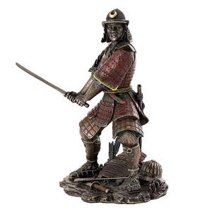 รูปปั้นซามูไรญี่ปุ่นยุคกลาง WEIVISTA - รูปปั้นนักรบมินามาโตะ ของสะสม - Product Image 3