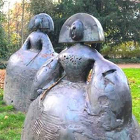 Escultura de Bronce de la Princesa Mariana de MUSI, de Alta Calidad, Estatua de Latón de la Reina Mariana de Manolo Valdés