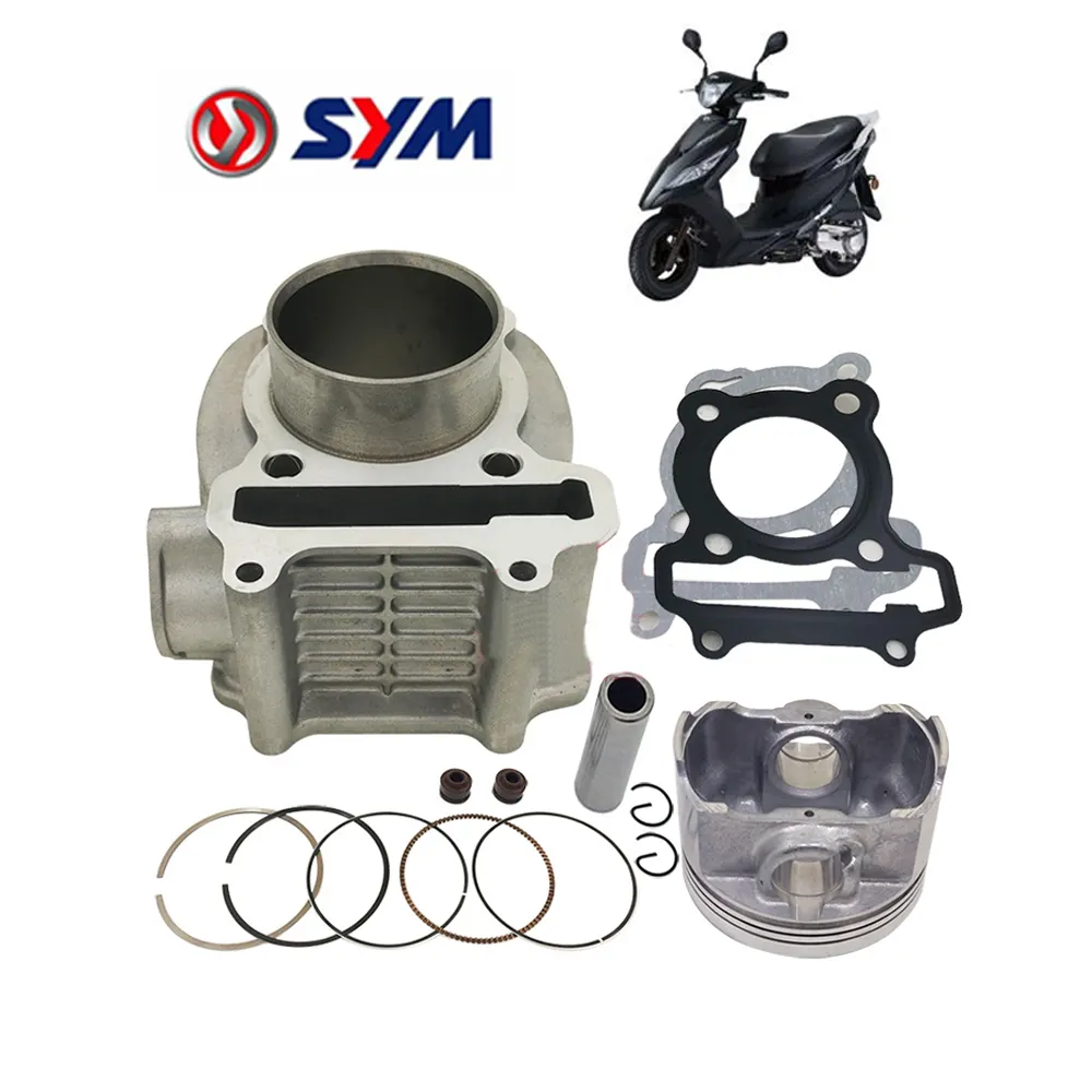 SYM GR125 için motosiklet motor silindiri XS125T-17 ARA silindir modifikasyonu 150 silindir gömleği Piston halka