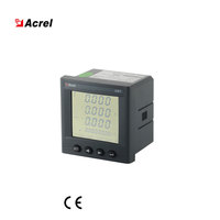 Acrel AMC96-E4/KC Instrumento de Medición Eléctrica Trifásico, Entrada de 5A, Medidor de Panel Inteligente, Precisión Clase 0.5