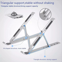 Momi OEM ODM Support pour ordinateur portable N16 Support pour ordinateur portable en aluminium pliable Support pour ordinateur portable de bureau Support pour ordinateur portable