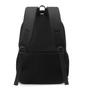Laptop Backpack Large Capacity 16 Inch <b>Computer</b> <b>Bag</b> For Men Students Business Travel Black Solid Color - Product Image 2